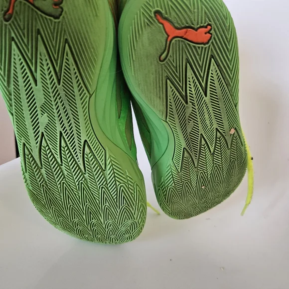 Puma x LaMelo Ball MB.02 "Nickelodeon Slime" sneakers Size 39eu 25 Cm - Picture 9 of 10
